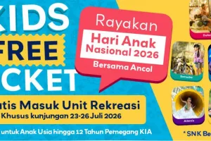 Peringati Hari Anak, Manajemen Ancol Gratiskan Tiket Unit Rekreasi 