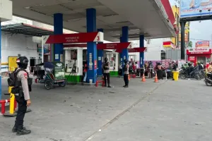 Satuan Brimob Sumut Intensi...