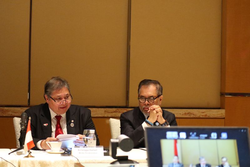 Airlangga Tegaskan Indonesia Tak Berpihak ke Tiongkok mau...