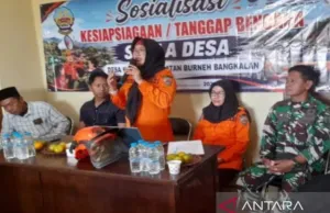 Pembinaan Teknik Mitigas Bencana oleh Tim Gabungan di Bangkalan