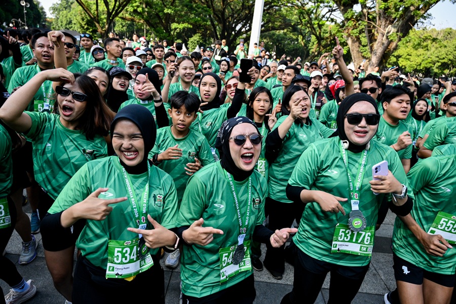 Dorong Gaya Hidup Sehat, Ribuan Pelari Ramaikan Milo Acti...