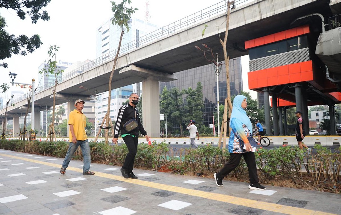 Jakarta Belum Ramah Pejalan Kaki, Pemprov DKI Terus Perba...