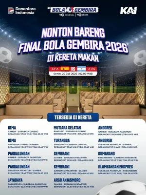 KAI Gelar Nobar Final Piala...