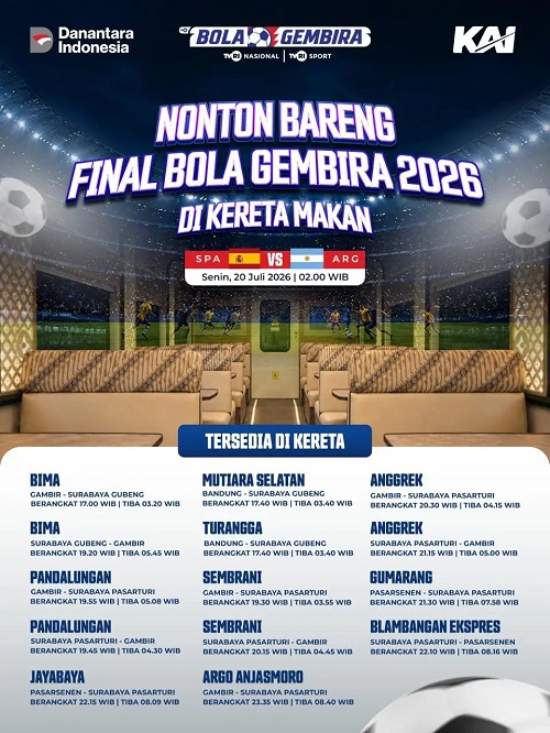 KAI Gelar Nobar Final Piala...