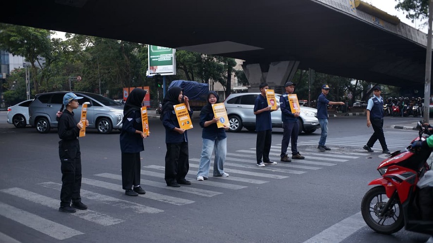 Komunitas Edan Sepur Indonesia Edukasi Keselamatan Berlal...