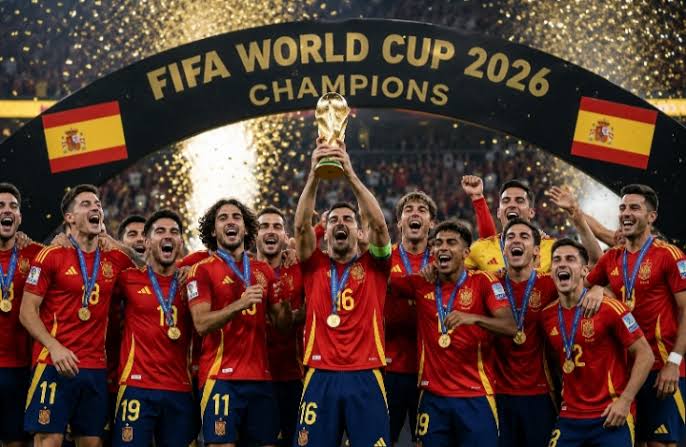 Daftar Juara Piala Dunia, Spanyol Setara Prancis dan Uruguay