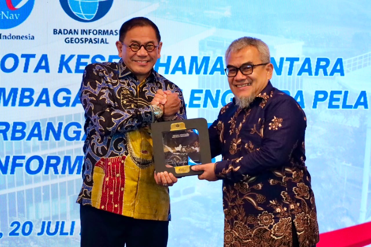 Gandeng Badan Informasi Geospasial, AirNav Indonesia Per...