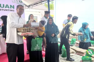 Lawan Stunting, Baznas Palu Berikan Paket Gizi kepada 100 Anak.