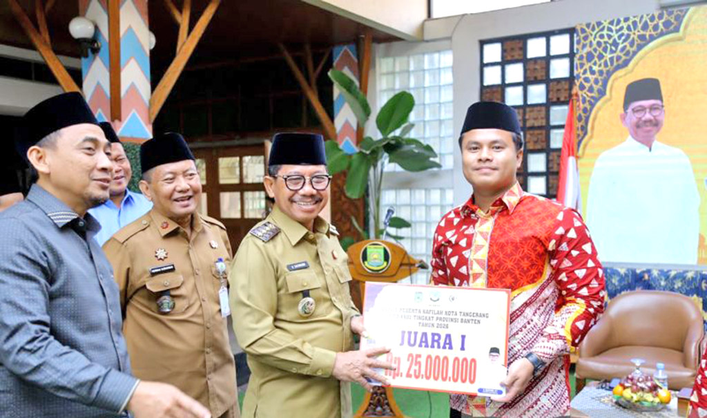 Pemkot Tangerang Berikan Bonus Rp1 Miliar Kafilah MTQ Rai...