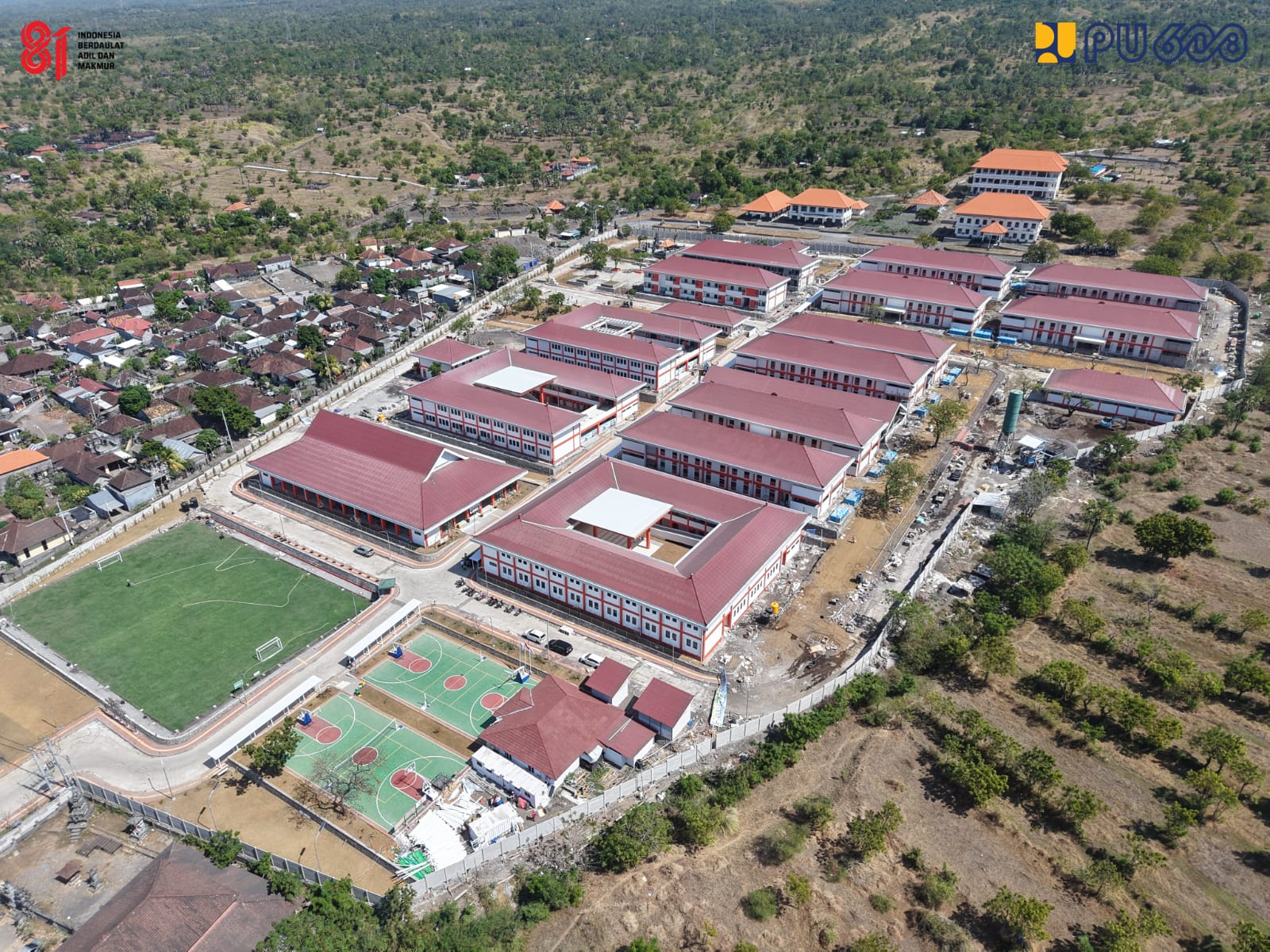  Sekolah Rakyat di Bali Resmi Dipakai! Ada Asrama, Lapangan hingga Pura 