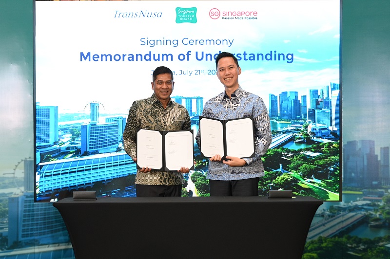 STB dan TransNusa Tawarkan Promo Penerbangan dan Fly-Cruise untuk Wisatawan Indonesia ke Singapura