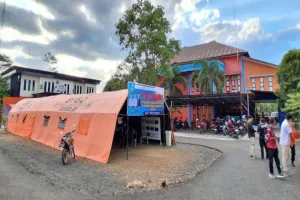 Cegah Karhutla Meluas, BPBD Kalsel Dirikan 5 Pos Siaga di Kawasan Bandara Syamsudin Noor.
