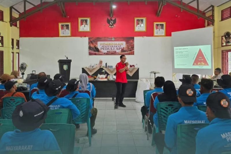 Cegah Karhutla Sejak Dini, Manggala Agni Latih Masyarakat...