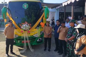 Peluncuran Mobil Rontgen Keliling untuk Mendeteksi TBC di Madiun
