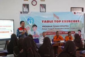 PT Pertamina Patra Niaga Bangun Budaya Sadar Siaga Bencana di Sekolah