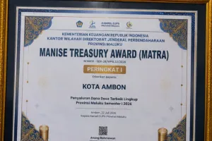 Pemkot Ambon Peringkat Pertama Penyaluran Dana Desa Terbaik di Maluku