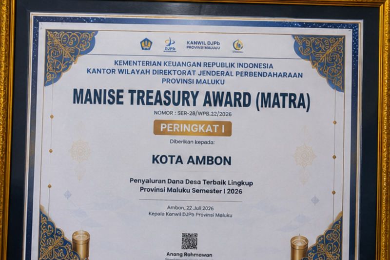 Pemkot Ambon Peringkat Pertama Penyaluran Dana Desa Terba...