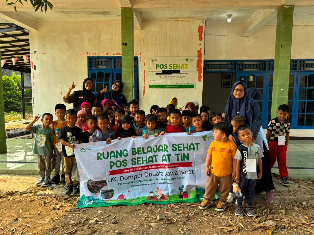 Sambut Hari Anak Nasional, LKC Dompet Dhuafa Edukasi PHBS...