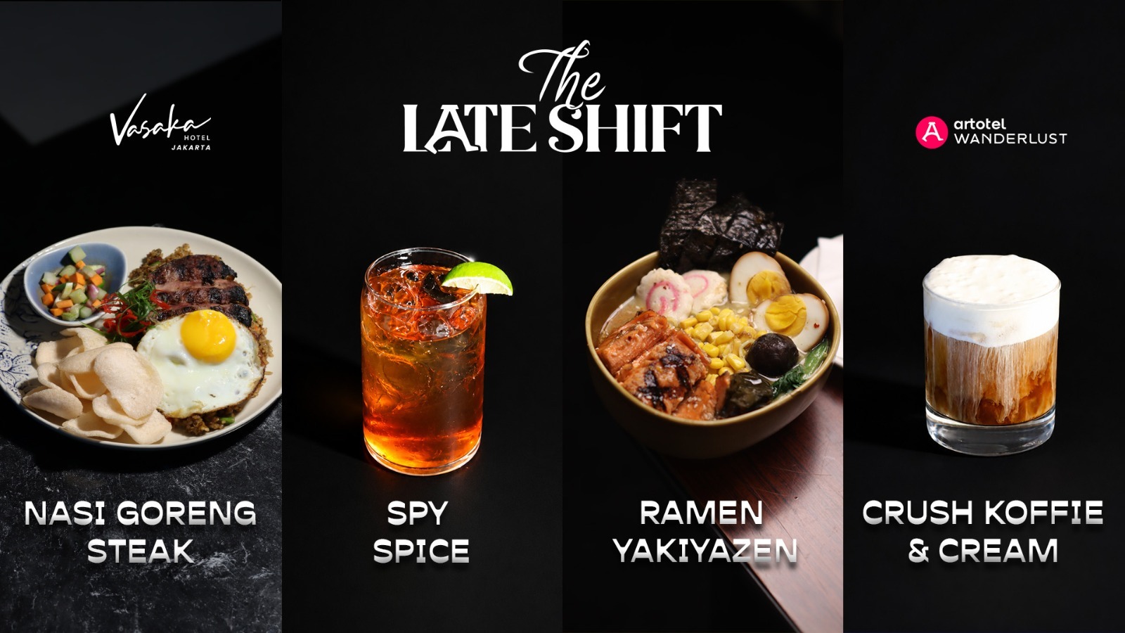 Vasaka Hotel Jakarta Rilis "The Late Shift", Promo Kuline...