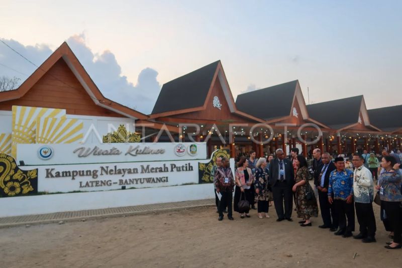 Indonesia Kenalkan Kampung Nelayan Merah Putih sebagai Mo...