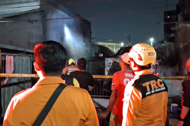 Kebakaran Rumah Kontrakan di Makassar Akibatkan Dua Orang Meninggal Dunia