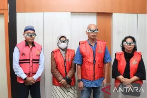 Kejati Maluku Tahan 4 Tersangka Korupsi Proyek Jalan Danar-Tetoat di Maluku Tenggara.