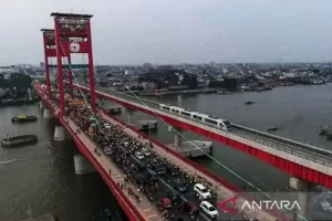 LRT Sumsel Catat Rekor 24,8 Juta Penumpang, Jadi Andalan Transportasi Palembang