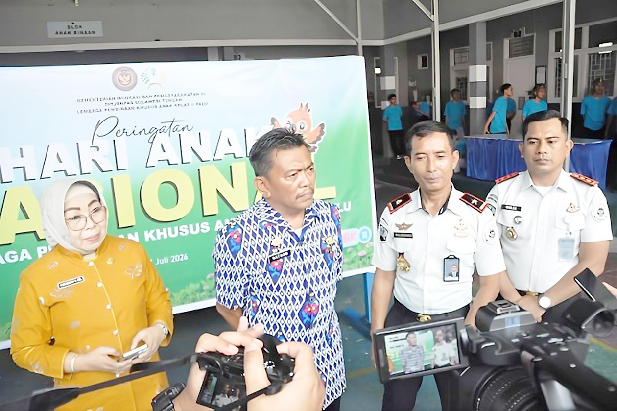 Peringatan HAN 2026, Pemkot Palu Dukung Pemenuhan Hak Anak Binaan LPKA Palu