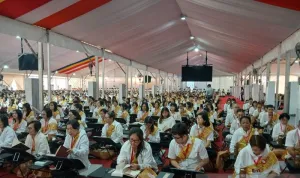 Ribuan Umat Buddha Padati Borobudur, Indonesia Tipitaka Chanting 2026 Resmi Dimulai