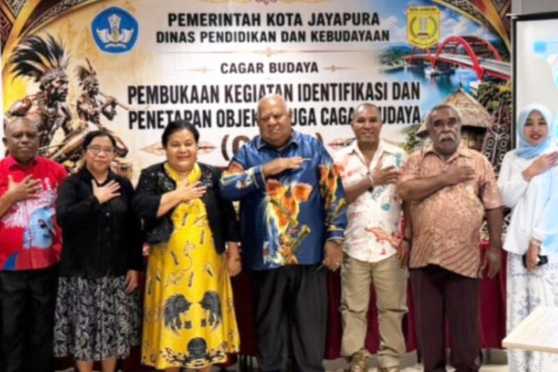 Dinas Pendidikan Jayapura Inventarisasi Objek Diduga Cagar Budaya di Port Numbay.