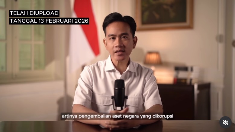 Gibran Bicara Soal Korupsi, Dorong Pengesahan RUU Perampa...