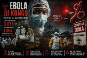 1.354 Kematian - Kasus Tembus 3.000, Ebola Kini Jadi Wabah Terbesar dalam Sejarah Kongo