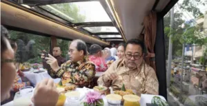 Ayo! Nikmati Sensasi Wisata Kuliner di Atas Bus saat Uji Coba “Open Dining of Jakarta”