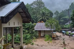 Banjir dan Tanah Longsor Melanda Empat Kecamatan di Kepulauan Sangihe