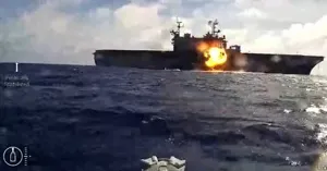 Era Baru Perang Laut, AS Hancurkan USS Peleliu dengan Drone Kamikaze