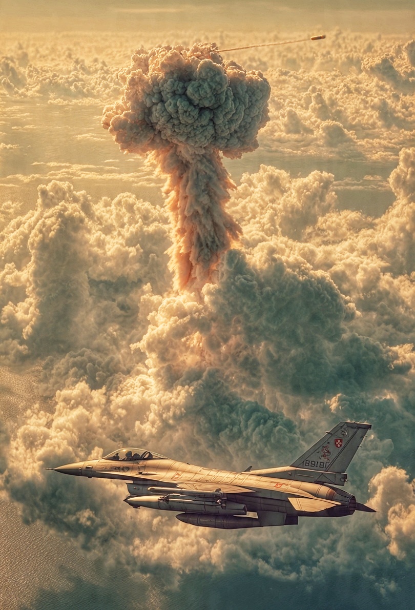 Sinyal Tegas ke Moskow: F-16 Rumania Tembak Jatuh Drone K...