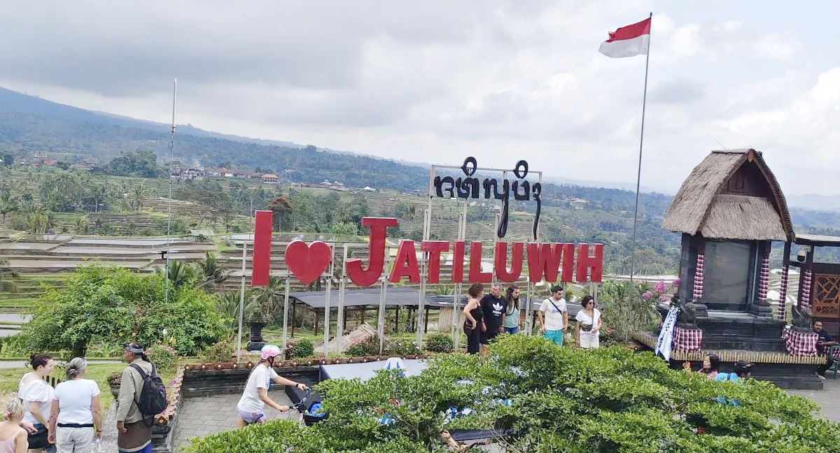 Desa Jatiluwih Bali Garap Aktivitas Wisata Treking dan Ta...