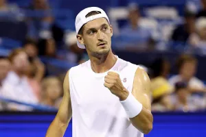 Kejutan di DC Open, Atmane Hentikan Langkah Tiafoe di Putaran Pertama