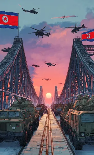 Proyek Jembatan Rahasia Korea Utara - Russia Diduga untuk Memenangkan Moskow dalam Perang Ukraina
