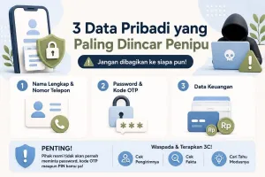 Waspada! Data Pribadi Jenis Ini yang Paling Banyak Diincar Penipu