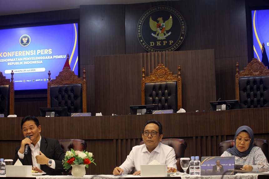 Dewan Kehormatan Penyelenggara Pemilu (DKPP) Komitmen Tegakkan Kode Etik Penyelenggara Pemilu (KEPP). 