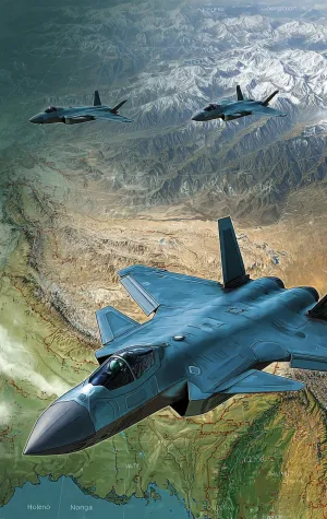 Antisipasi SU-57 di Garis Depan India, Beijing Perkuat Front Himalaya dengan Armada J-20 