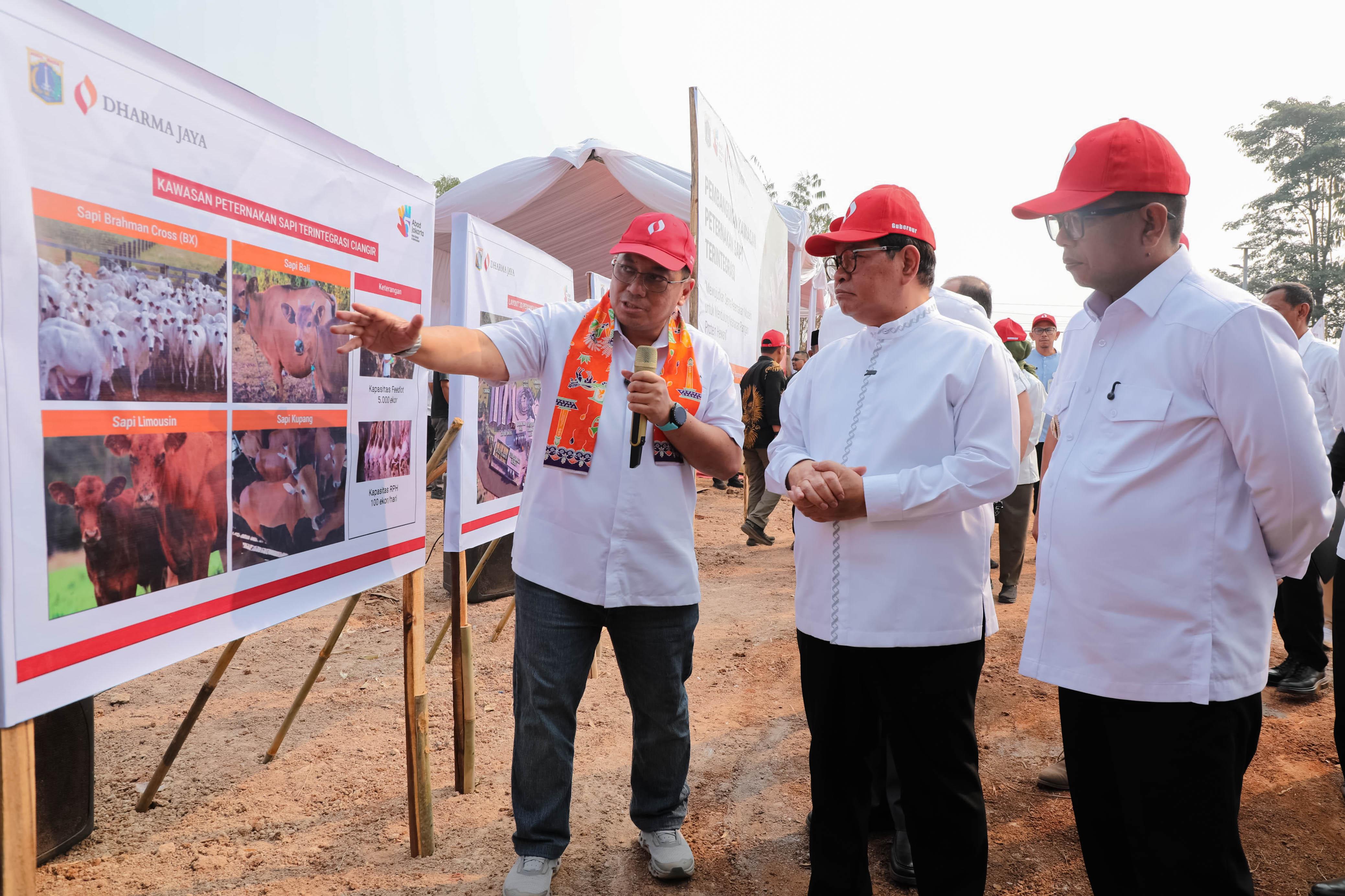 Gubernur Pramono Pastikan Lahan Ciangir Jadi Pusat Pangan...