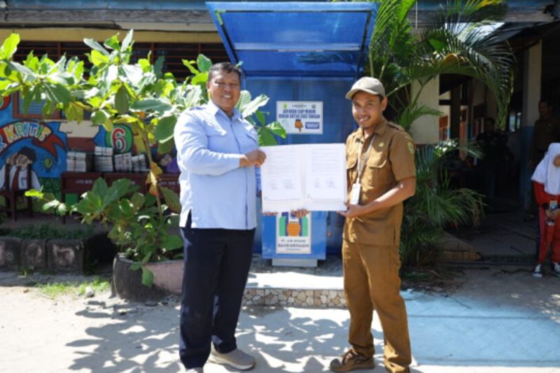 PAM Bandarmasih Hadirkan Kran Air Siap Minum di 7 Sekolah...