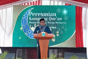 Wagub Rano Karno Resmikan Kampung Quran Rusunawa Penjaringan