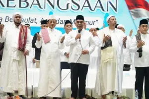100 Ribu Warga Padati Monas, Ahmad Muzani Doakan Indonesia Tetap Bersatu