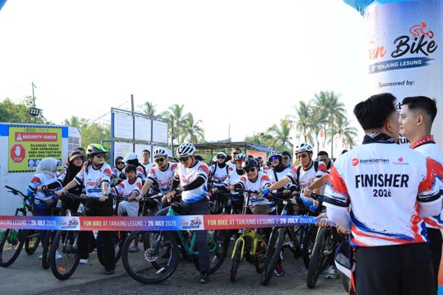 Fun Bike Tanjung Lesung Menjadi Agenda Wisata Olahraga Tahunan