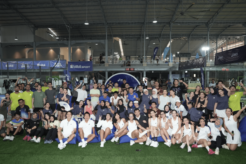 Puluhan Komunitas Tenis dan Padel Ramaikan Community Slam...