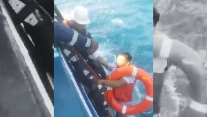 Respons Cepat TB Hasnur 26 Bantu Evakuasi Korban Kebakaran KMP Mutiara Sentosa 2
