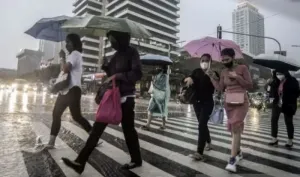 Suhu Capai 28 Derajat Celcius, Sebagian Wilayah Jakarta berpotensi Hujan Ringan